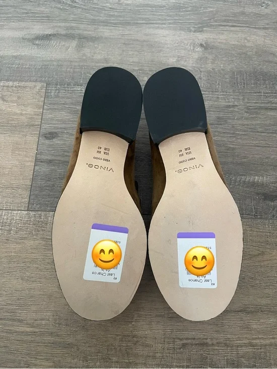 New Vince Nelli Leather Loafer size 9 - Picture 9 of 9